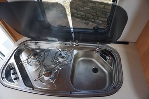 <b>White</b> Luxury Motorhome Adjustable Camper Van 4-6 Person Mobile Travel Home for Camping and Home Use - Product Image 3