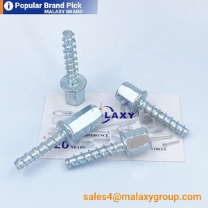 MALAXY Vis autotaraudeuse à béton avec filetage intérieur pour tige de suspension de 3/8 "<span class=keywords><strong>Boulon</strong></span> d'ancrage à béton fileté <span class=keywords><strong>femelle</strong></span> - Product Image 6