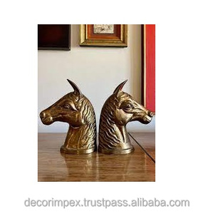 A Loin Bookends <b>for</b> <b>Shelves</b>, <b>Decorative</b> Heavy Duty Bookends, Bronze Resin, lephant <b>Book</b> Ends <b>for</b> <b>Shelves</b>, Bookends <b>Decorative</b> - Product Image 2