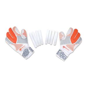 Gants de gardien de but personnalisés avec sangle intégrée, service OEM, paume avant en latex allemand, dos en silicone injecté, coupe hybride, confortables - Product Image 5