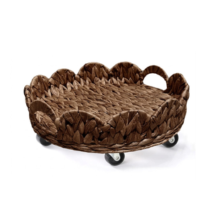 Nuevo Diseño Rústico de Soporte para Plantas de Jacinto de Agua, Macetero Interior con Ruedas, Hecho en Vietnam, Precio al por Mayor - Product Image 1