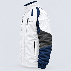Meistverkaufte Großhandels-Leichtgewicht-Windjacke Maßgeschneiderte Sport-Arbeitskleidung Herren Wasserdichte Windjacke OEM-Service - Product Image 6