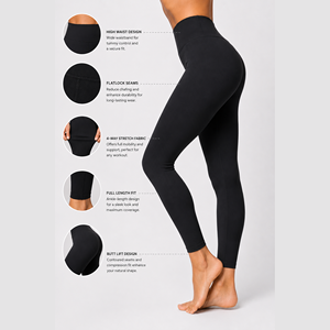 Legging de compression intégral de haute qualité, flexible, pour les entraînements sportifs et la gym, durable, doux, pour le sport et l'entraînement. - Product Image 5