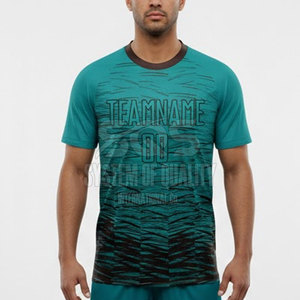 Sublimation Sports <b>Shirts</b> Lightweight Breathable Fabric For Training Gym And Daily Athletic Wear Stylish Performance Outfit - Product Image 4