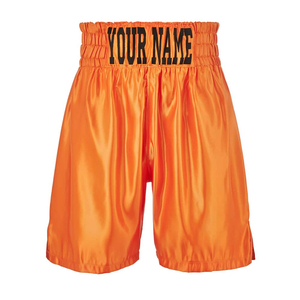 Fabricant OEM ODM en gros, shorts de boxe Muay Thai personnalisés, unisexes, légers, pour entraînement de kickboxing, 100% polyester - Product Image 5