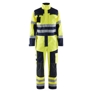 Combinaison de travail haute visibilité réfléchissante pour ouvriers, unisexe, pour travaux en extérieur, construction - Product Image 4