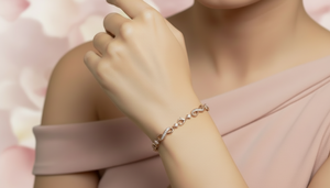 Pulseras Infinito para Mujer en Oro de 14K y 73 Diamantes Naturales |   Joyería Fina de Alta Calidad Chapada en Rodio, Pedidos al por Mayor Disponibles - Product Image 5