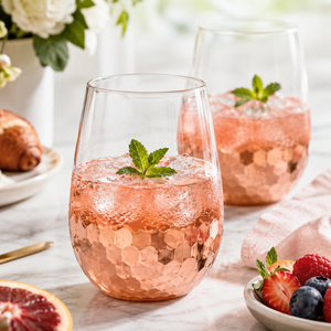 Verres à cocktail transparents en borosilicate faits à la main de 250 ml, sans plomb, coupe Martini, verres à Margarita, verrerie de bar réutilisable en gros - Product Image 1