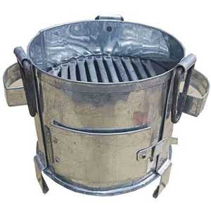 Parrilla de Carbón de Acero Inoxidable con Rejilla Extraíble - Product Image 1