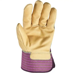 Guantes de Seguridad Canadienses para Trabajos de Construcción, Resistentes a la Abrasión, a las Chispas y de Cuero de Grano de Cabra, para Tareas Laborales - Product Image 2