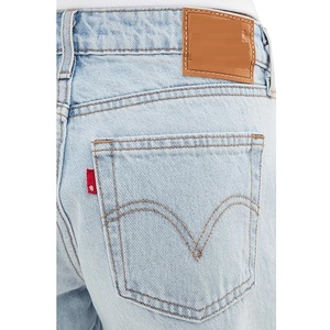 Jeans de mezclilla de mujer personalizados, novedades 2026, ecológicos, de secado rápido, estilo boyfriend, casual, con efecto desgastado, holgados, acampanados, de tela gruesa, al por mayor - Product Image 4