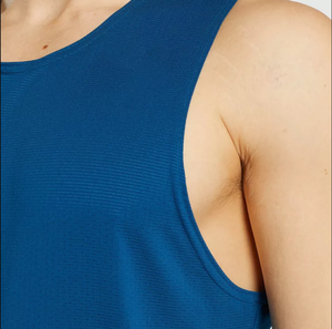 Camisetas sin mangas para hombre, corte muscular, cuello redondo, poliéster/algodón, con botón decorativo, transpirables, ecológicas, de secado rápido, estilo vintage, precio bajo - Product Image 4