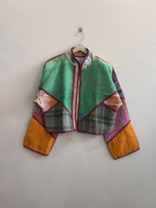 Wholesale Lot Of <b>Kantha</b> Quilted Handmade Boho <b>Jacket</b> Vintage Reversible One Size <b>Jacket</b> - Product Image 2