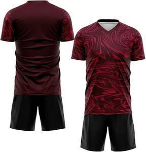 Camisetas de Fútbol Sublimadas Personalizadas 2024-2025 para Hombre y Mujer, Uniformes Premium de Manga Corta, Secado Rápido y Ligeros - Product Image 3