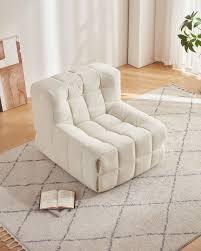 Canapé intelligent une place en tissu, design capitonné, style moderne - Product Image 2