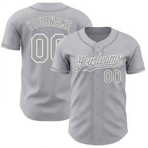 Meilleur fabricant de maillots de baseball et de softball en gros, 100% polyester, prix abordable, nouveau maillot de baseball élégant pour hommes/femmes - Product Image 3