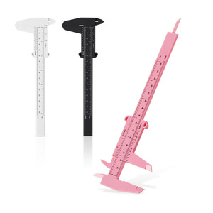 Calibrador Vernier de Plástico PMU para Medir Cejas, Regla para Microblading y Cejas Ombré en Polvo - Product Image 1