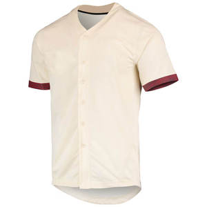 Mens 6 Button Baseball Jersey Sport <b>Game</b> Shirt Front Closure Stadium Wear Athletic Team Street Style Top - Product Image 1