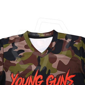 Wholesale Camouflage Baseball Premium <b>Jersey</b> <b>Short</b> Sleeve V Neck Adult Unisex Polyester Customizable Quick Dry Moisture Wicking - Product Image 3