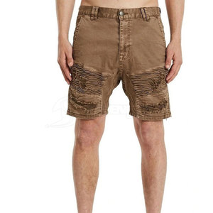 Shorts en jean pour hommes, style streetwear, pour les sorties et les voyages, shorts déchirés pour hommes - Product Image 2