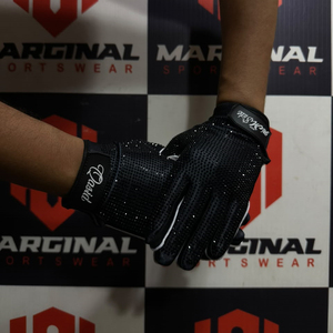 Guantes de Fútbol Americano Personalizados con Pedrería, Dedos Completos, Agarre Ligero, Correa de Muñeca Ajustable, Unisex, para Invierno - Product Image 4