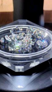 Approvisionnement en gros de diamants de laboratoire R&K GEMS HK9 0.010ct 0.015ct, taille étoile brillante, couleur D, clarté VVS VS, sans fluorescence, remplis - Product Image 2