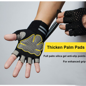 Wholesale CustomNeoprene <b>Training</b> <b>Gloves</b> Anti-slip Fitness Workout Cross Adjustable Wrap Wrist Support <b>Weight</b> Lifting Gym Safety - Product Image 6