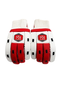 Gants de frappe de cricket en cuir Mannu Sports Lightning X - Légers, logo et designs personnalisables, haute qualité - Product Image 2