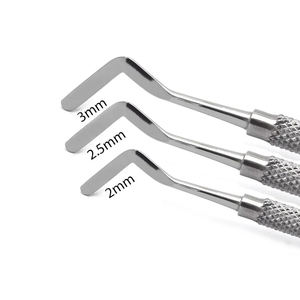 Juego de 3 Espátulas Dentales Heidman de Acero Inoxidable para Mezclar y Aplicar, Uso Médico, Instrumentos de Laboratorio - Product Image 2