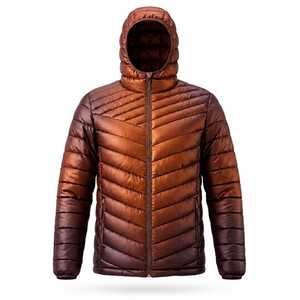 <b>Men</b> Puffer <b>Jacket</b> Soft Fabric <b>Warm</b> Comfortable Lightweight Casual Winter Outdoor Daily Use - Product Image 1