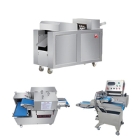 Machine à découper la viande de haute précision, trancheuse à viande à uniformité élevée, utilisée pour couper les bandes de poulet