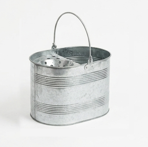 Seau à serpillière galvanisé robuste Headway - Product Image 1