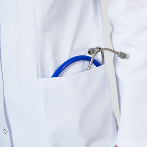 Customize Unisex Medical Lab Coat Wholesale Doctor Gowns Clinic Uniform Doctor Wear Dental Lab Coats with Cuffs - Product Image 5