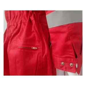 Combinaison de sécurité avec logo brodé, combinaison industrielle réfléchissante avec bande réfléchissante, fabricant mondial de vêtements de travail en gros - Product Image 4