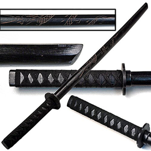 Épée de samouraï en bois de haute qualité pour l'entraînement MMA, lame droite en bois sur mesure, équipement durable pour les arts martiaux - Product Image 2
