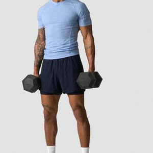 T-shirt de compression pour hommes, fabricant de vêtements de sport à séchage rapide, t-shirt d'entraînement à séchage rapide - Product Image 5