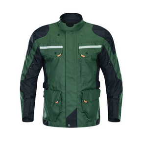 Traje de Motociclismo para Hombre, Manga Larga, Bloques de Color, Resistente al Viento, Transpirable, Ropa de Carreras, Poliéster y Nailon, Todas las Temporadas, FIT FRONT - Product Image 4
