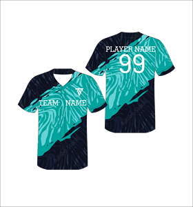 Camiseta de Béisbol Sublimada Personalizada con Patrón de Plantas Rojas y Blancas, Manga Corta, Transpirable, de Poliéster, para Hombre, con Nombre del Equipo y Número 99 del Jugador - Product Image 5
