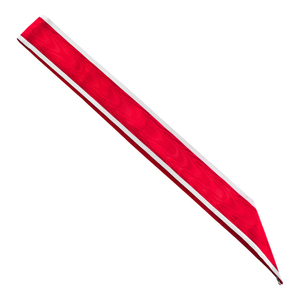 Nuevas Bandas Masónicas Rojas y Blancas de Alta Calidad con Diseño 3D, Venta Directa de Fábrica, Servicio OEM, Material de Latón, Más Vendidas - Product Image 5