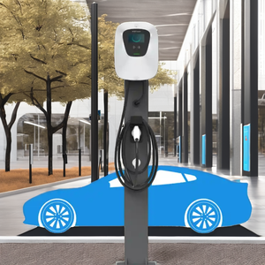 飞行员新能源汽车可定制22KW <span class=keywords><strong>2</strong></span>级电动汽车充电器 壁挂式Type2 AC 5M电缆长度 CE认证 IP55 - Product Image 2