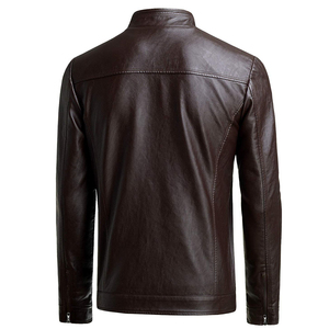 Vestes en cuir pour hommes de bonne qualité, prix de gros, en cuir véritable, fabriquées pour la vente en ligne - Product Image 2