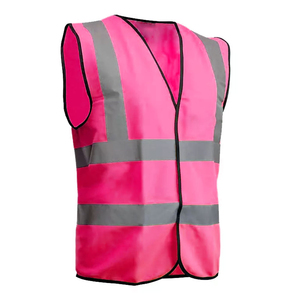 Best Material Reflective Safety Vest New Design Solid Pattern Wholesale Price Waterproof for Men Custom Logo Support - Product Image 2