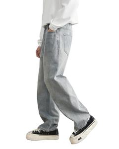 2025 nueva tendencia etiqueta personalizada Denim Jeans negocios ocio Slim Fit Jeans lujo Selvedge Denim hombres Jeans de alta calidad hombres Denim - Product Image 3