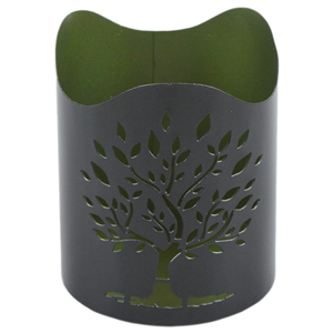 Colored Candle Votive Metal Design Best Decorative Holder <b>Tree</b> Design Indoor and <b>Outdoor</b> Decor T-<b>light</b> Holder Festive Home Decor - Product Image 1