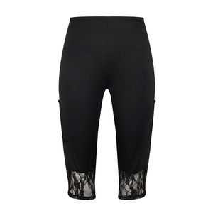 Leggings de sport taille haute pour femmes, noirs, pour fitness, yoga et gym, pantalons capri, service OEM - Product Image 4