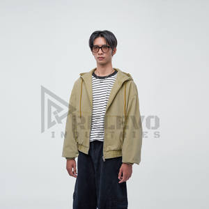 Sweat à capuche zippé pour homme en polaire 100% coton, à manches longues, chaud et doux, pour l'extérieur - Product Image 3