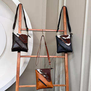 El mejor vendedor, bandolera de piel de vaca con patrón occidental, multiusos, recién llegados, bolsos elegantes, bandoleras de lujo Unisex para uso de mujer - Product Image 3