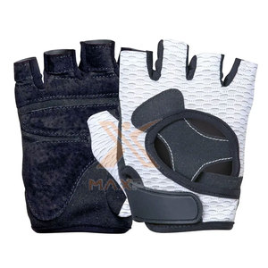 Nouveaux gants de fitness en cuir personnalisés pour la salle de sport - Antidérapants, avec sangle de poignet réglable, unisexes, pour la musculation - Product Image 1