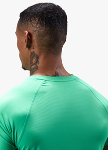 T-shirt de sport personnalisé pour homme, séchage rapide, polyester, entraînement, fitness, respirant, performance athlétique OEM - Product Image 4