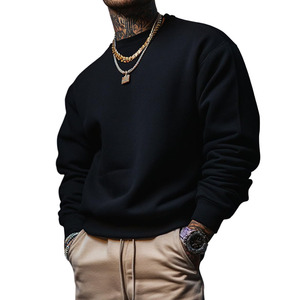 <b>Men</b> Oversized Sweatshirt Soft Fleece Crew Neck Custom Streetwear Manufacturer Wholesale <b>Men</b> Oversized Heavy Cotton Sweatshirt - Product Image 1